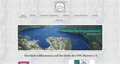 Desktop Screenshot of fischerei-rursee.de