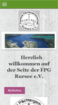 Mobile Screenshot of fischerei-rursee.de